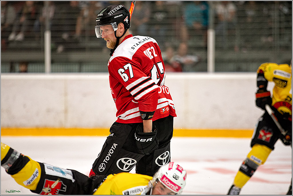 PENNY DEL;  Testspiel 2 Koelner Haie- SC Bern; Koeln, 20.08.2022